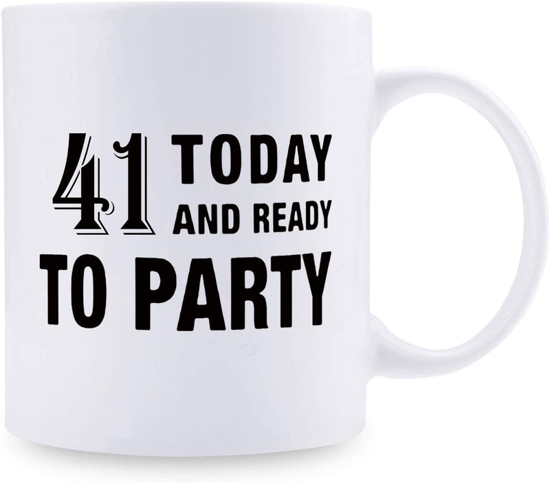 41st Birthday Gifts for Men - 1978 Birthday Gifts for Men, 41 Years Old Birthday Gifts Coffee Mug for Dad, Husband, Friend, Brother, Him, Colleague, Coworker - 11oz