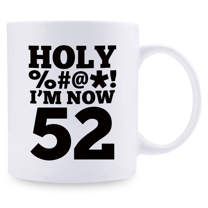 52nd Birthday Gifts for Men - 1967 Birthday Gifts for Men, 52 Years Old Birthday Gifts Coffee Mug for Dad, Husband, Friend, Brother, Him, Colleague, Coworker, HOLY MUG - 11oz