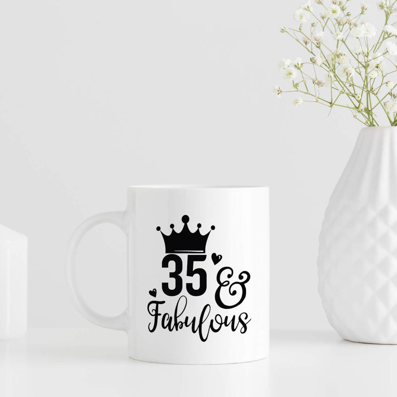 35th Birthday Gifts for Men - 1984 Birthday Gifts for Men, 35 Years Old Birthday Gifts Coffee Mug for Dad, Husband, Friend, Brother, Him, Colleague, Coworker - 11oz