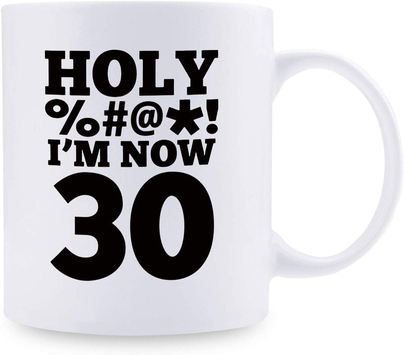 30th Birthday Gifts for Women - 1989 Birthday Gifts for Women, 30 Years Old Birthday Gifts Coffee Mug for Mom, Wife, Friend, Sister, Her, Colleague, Coworker, HOLY MUG- 11oz