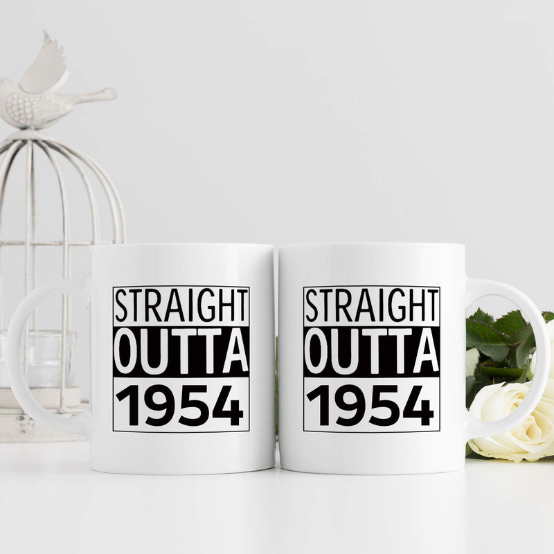 65th Birthday Gifts for Women - 1954 Birthday Gifts for Women, 65 Years Old Birthday Gifts Coffee Mug for Mom, Wife, Friend, Sister, Her, Colleague, Coworker - 11oz