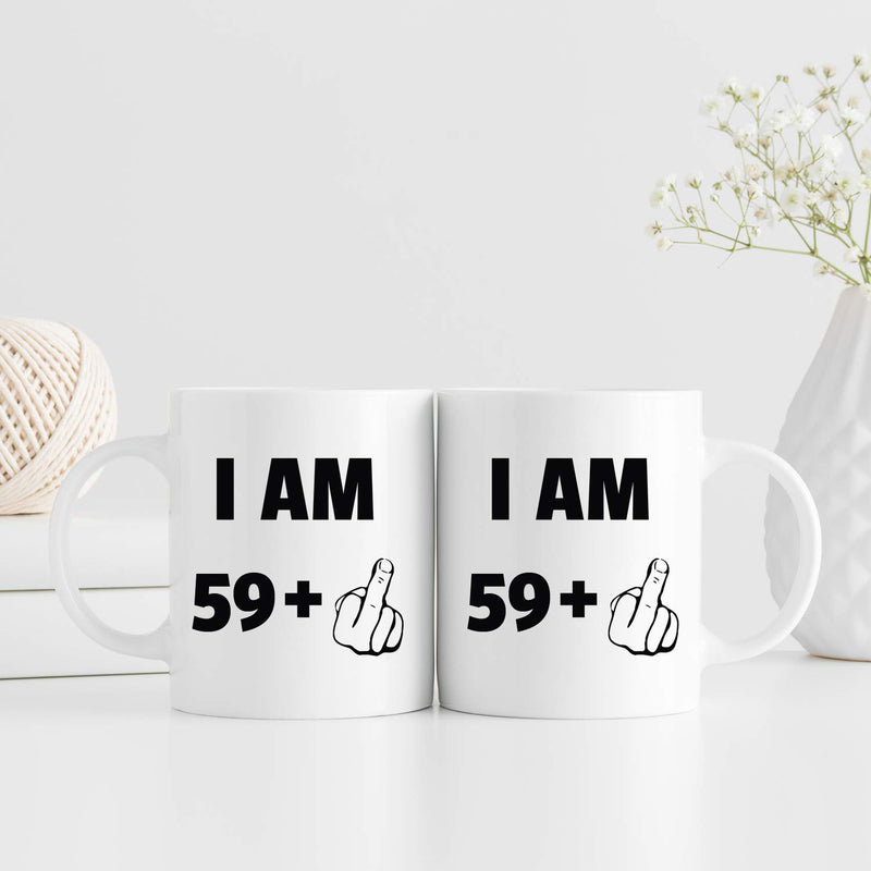 60th Birthday Gifts for Men - 1959 Birthday Gifts for Men, 60 Years Old Birthday Gifts Coffee Mug for Dad, Husband, Friend, Brother, Him, Colleague, Coworker - 11oz