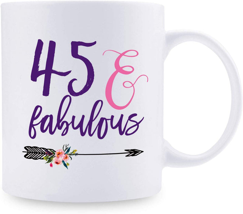 45th Birthday Gifts for Men - 1974 Birthday Gifts for Men, 45 Years Old Birthday Gifts Coffee Mug for Dad, Husband, Friend, Brother, Him, Colleague, Coworker - 11oz
