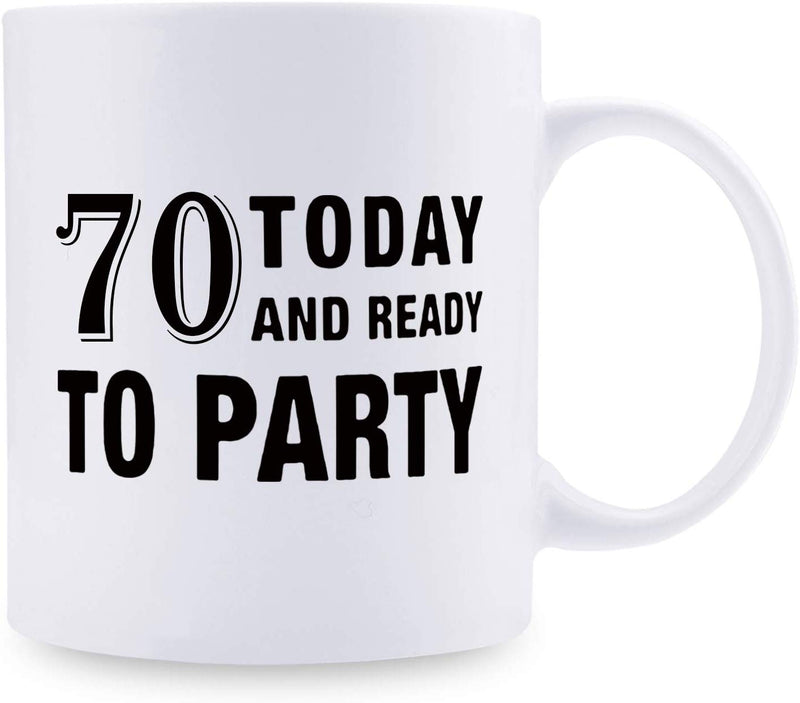 70th Birthday Gifts for Men - 1949 Birthday Gifts for Men, 70 Years Old Birthday Gifts Coffee Mug for Dad, Husband, Friend, Brother, Him, Colleague, Coworker - 11oz