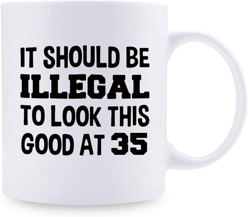 35th Birthday Gifts for Women - 1984 Birthday Gifts for Women, 35 Years Old Birthday Gifts Coffee Mug for Mom, Wife, Friend, Sister, Her, Colleague, Coworker - 11oz