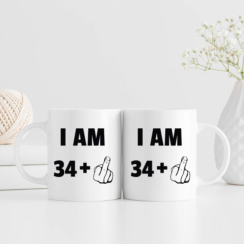 35th Birthday Gifts for Men - 1984 Birthday Gifts for Men, 35 Years Old Birthday Gifts Coffee Mug for Dad, Husband, Friend, Brother, Him, Colleague, Coworker - 11oz