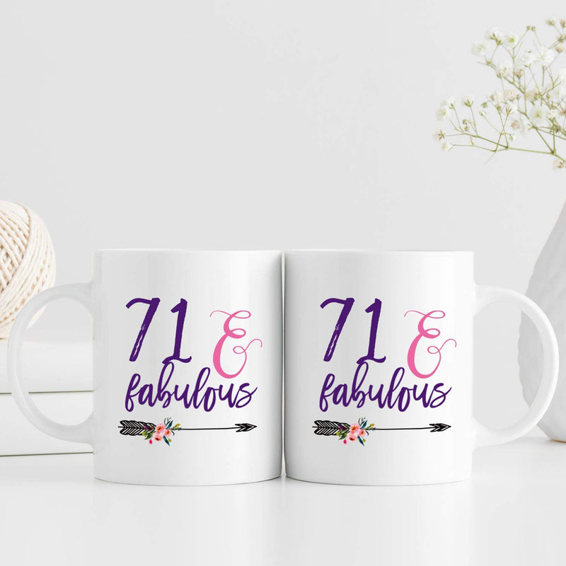 71st Birthday Gifts for Men - 1948 Birthday Gifts for Men, 71 Years Old Birthday Gifts Coffee Mug for Dad, Husband, Friend, Brother, Him, Colleague, Coworker - 11oz