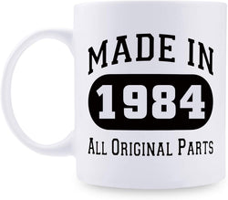 35th Birthday Gifts for Men - 1984 Birthday Gifts for Men, 35 Years Old Birthday Gifts Coffee Mug for Dad, Husband, Friend, Brother, Him, Colleague, Coworker - 11oz