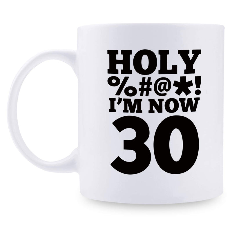 30th Birthday Gifts for Men - 1989 Birthday Gifts for Men, 30 Years Old Birthday Gifts Coffee Mug for Dad, Husband, Friend, Brother, Him, Colleague, Coworker, HOLY MUG - 11oz