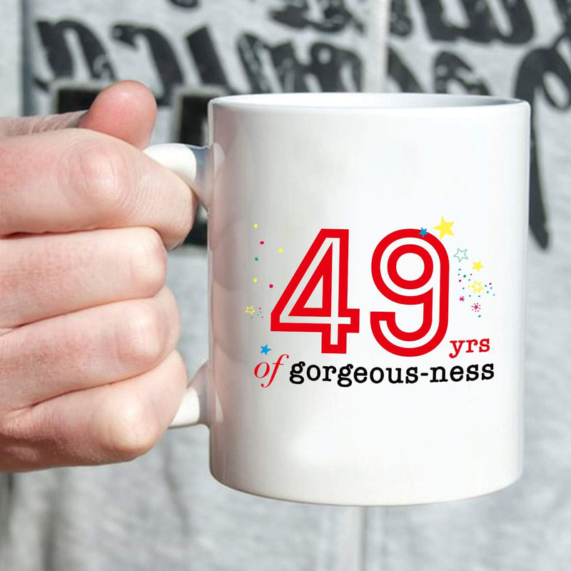 49th Birthday Gifts for Men - 1970 Birthday Gifts for Men, 49 Years Old Birthday Gifts Coffee Mug for Dad, Husband, Friend, Brother, Him, Colleague, Coworker - 11oz