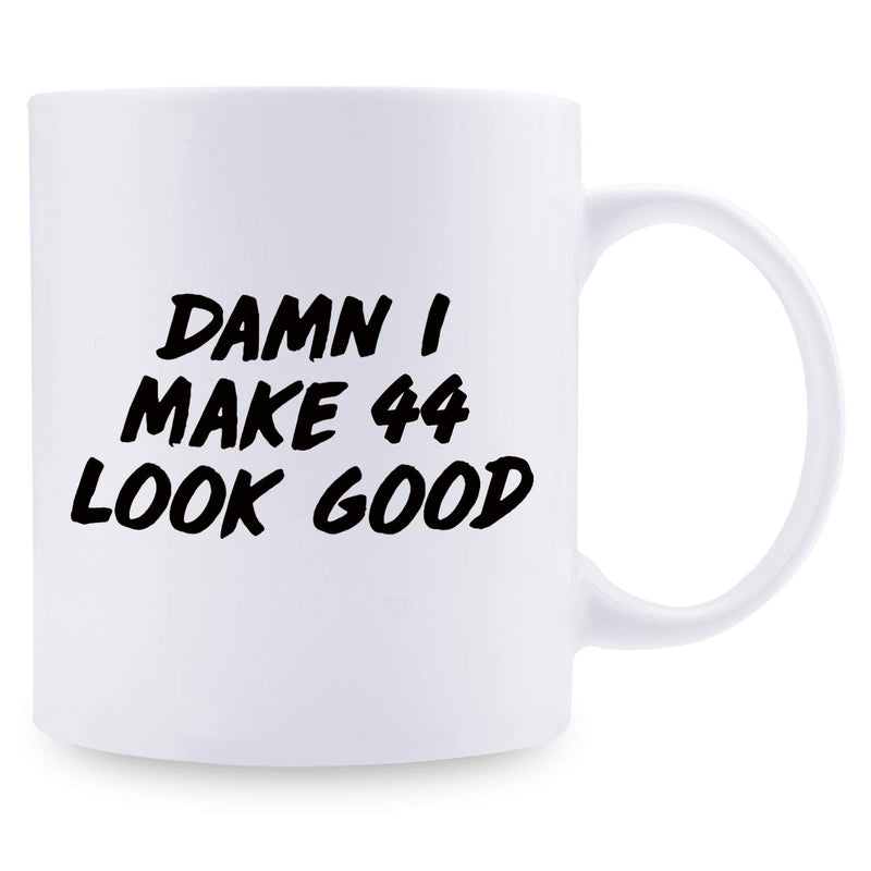 44th Birthday Gifts for Men - 1975 Birthday Gifts for Men, 44 Years Old Birthday Gifts Coffee Mug for Dad, Husband, Friend, Brother, Him, Colleague, Coworker - 11oz