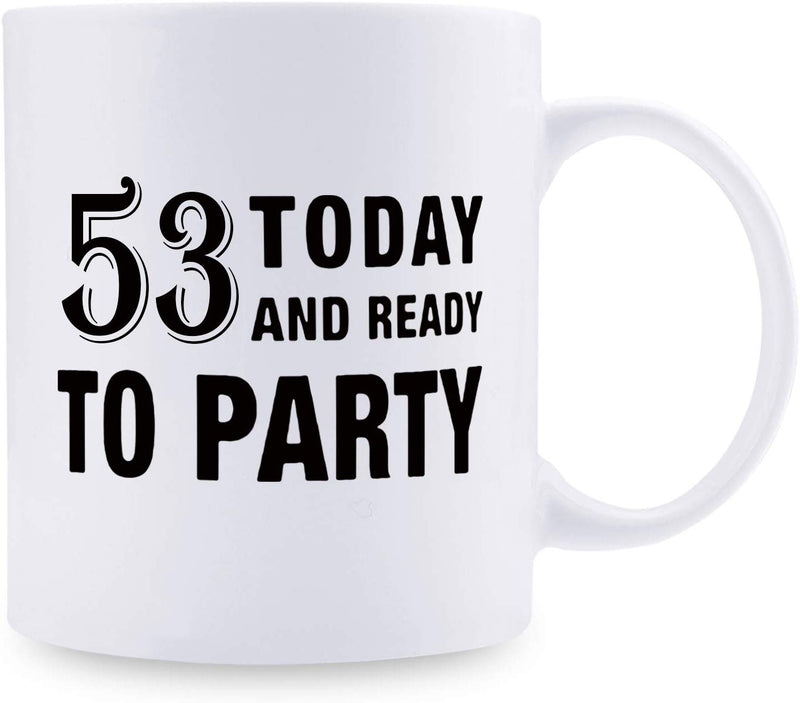 53rd Birthday Gifts for Men - 1966 Birthday Gifts for Men, 53 Years Old Birthday Gifts Coffee Mug for Dad, Husband, Friend, Brother, Him, Colleague, Coworker - 11oz