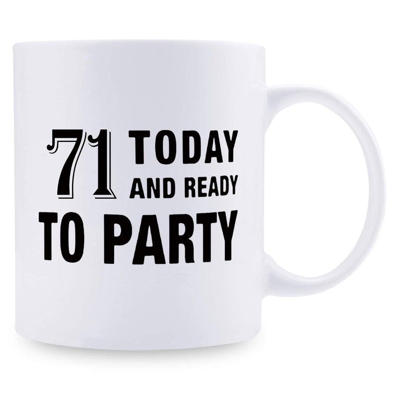 71st Birthday Gifts for Men - 1948 Birthday Gifts for Men, 71 Years Old Birthday Gifts Coffee Mug for Dad, Husband, Friend, Brother, Him, Colleague, Coworker - 11oz