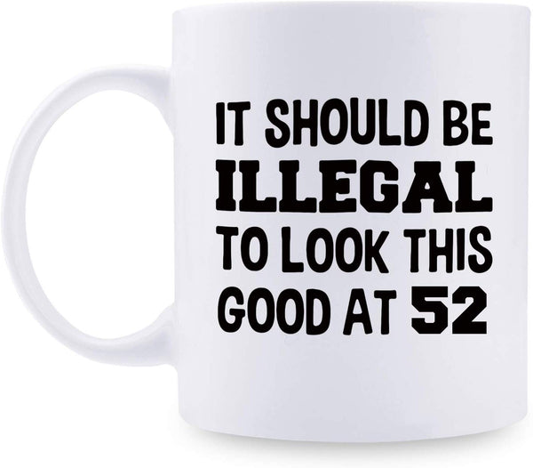 52nd Birthday Gifts for Women - 1967 Birthday Gifts for Women, 52 Years Old Birthday Gifts Coffee Mug for Mom, Wife, Friend, Sister, Her, Colleague, Coworker - 11oz