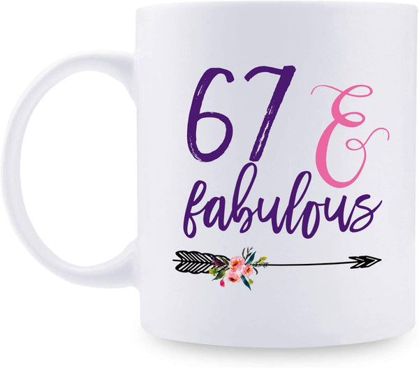 67th Birthday Gifts for Men - 1952 Birthday Gifts for Men, 67 Years Old Birthday Gifts Coffee Mug for Dad, Husband, Friend, Brother, Him, Colleague, Coworker - 11oz