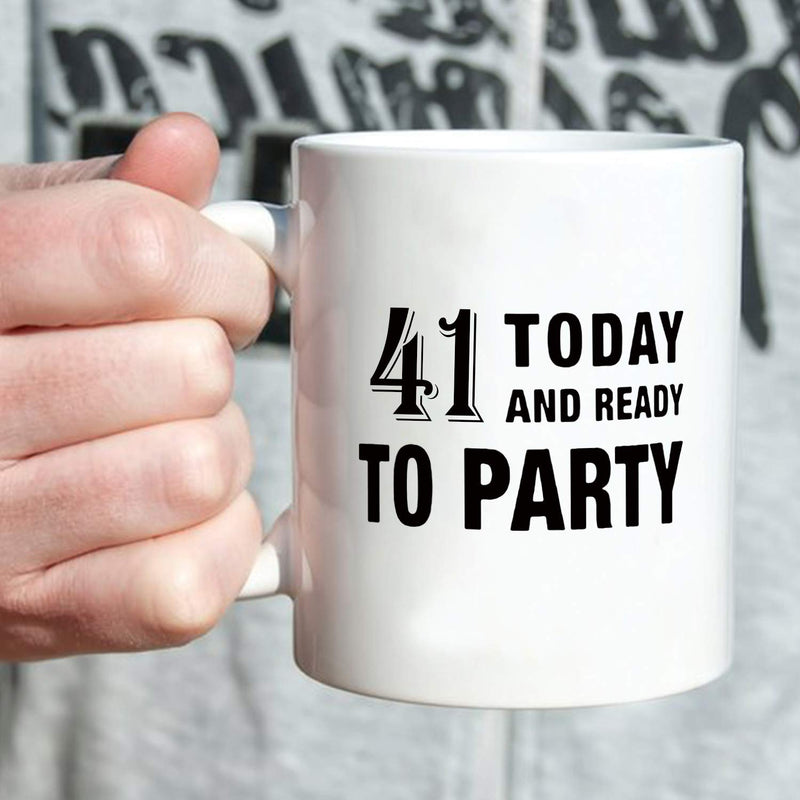 41st Birthday Gifts for Men - 1978 Birthday Gifts for Men, 41 Years Old Birthday Gifts Coffee Mug for Dad, Husband, Friend, Brother, Him, Colleague, Coworker - 11oz