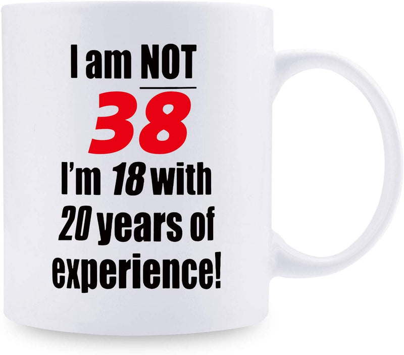 38th Birthday Gifts for Women - 1981 Birthday Gifts for Women, 38 Years Old Birthday Gifts Coffee Mug for Mom, Wife, Friend, Sister, Her, Colleague, Coworker - 11oz