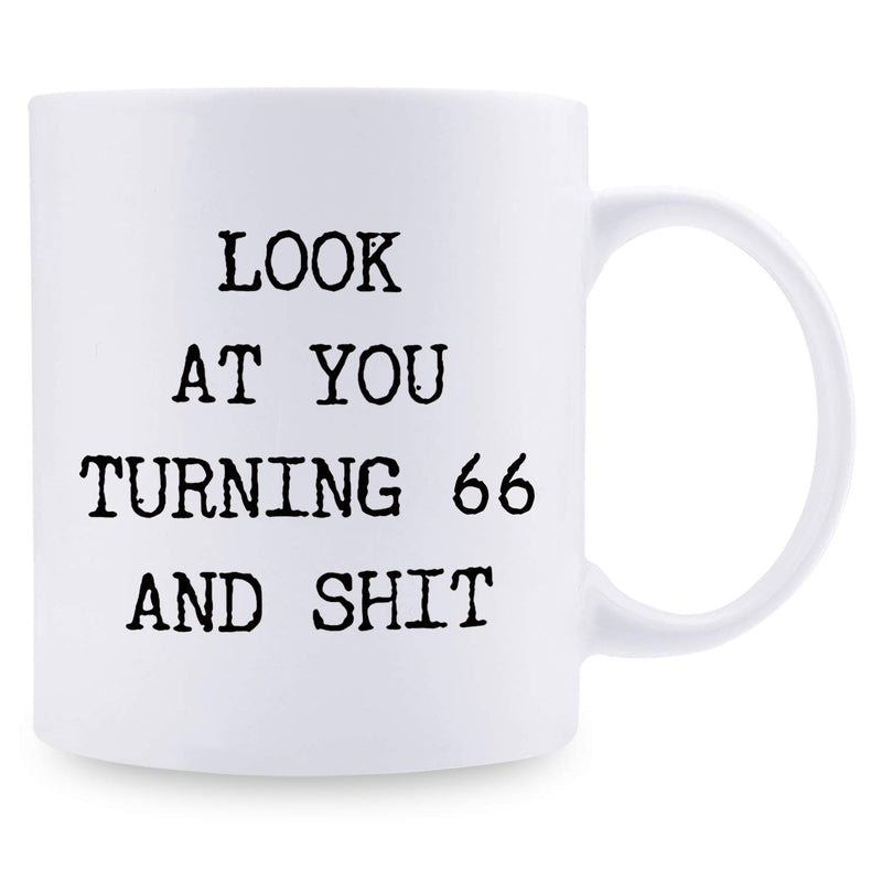 66th Birthday Gifts for Men - 1953 Birthday Gifts for Men, 66 Years Old Birthday Gifts Coffee Mug for Dad, Husband, Friend, Brother, Him, Colleague, Coworker - 11oz