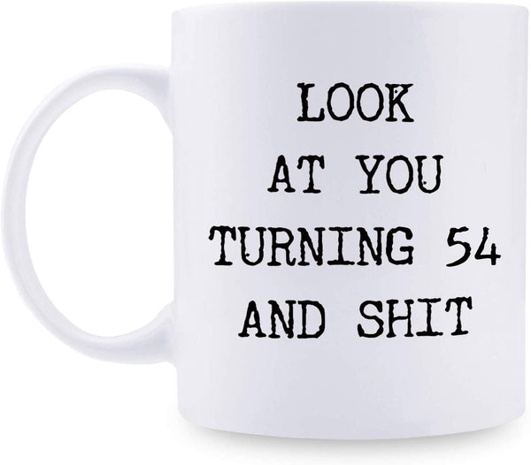 54th Birthday Gifts for Women - 1965 Birthday Gifts for Women, 54 Years Old Birthday Gifts Coffee Mug for Mom, Wife, Friend, Sister, Her, Colleague, Coworker - 11oz