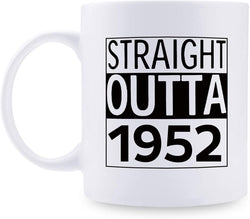 67th Birthday Gifts for Men - 1952 Birthday Gifts for Men, 67 Years Old Birthday Gifts Coffee Mug for Dad, Husband, Friend, Brother, Him, Colleague, Coworker - 11oz