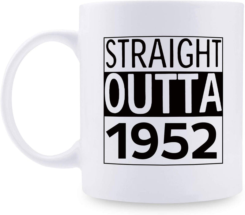 67th Birthday Gifts for Men - 1952 Birthday Gifts for Men, 67 Years Old Birthday Gifts Coffee Mug for Dad, Husband, Friend, Brother, Him, Colleague, Coworker - 11oz