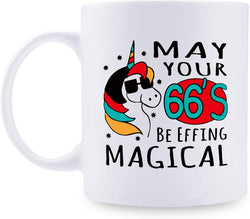 66th Birthday Gifts for Women - 1953 Birthday Gifts for Women, 66 Years Old Birthday Gifts Coffee Mug for Mom, Wife, Friend, Sister, Her, Colleague, Coworker - 11oz