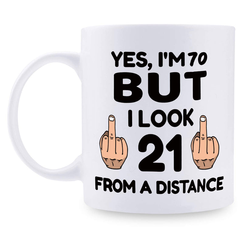 70th Birthday Gifts for Women - 1949 Birthday Gifts for Women, 70 Years Old Birthday Gifts Coffee Mug for Mom, Wife, Friend, Sister, Her, Colleague, Coworker - 11oz
