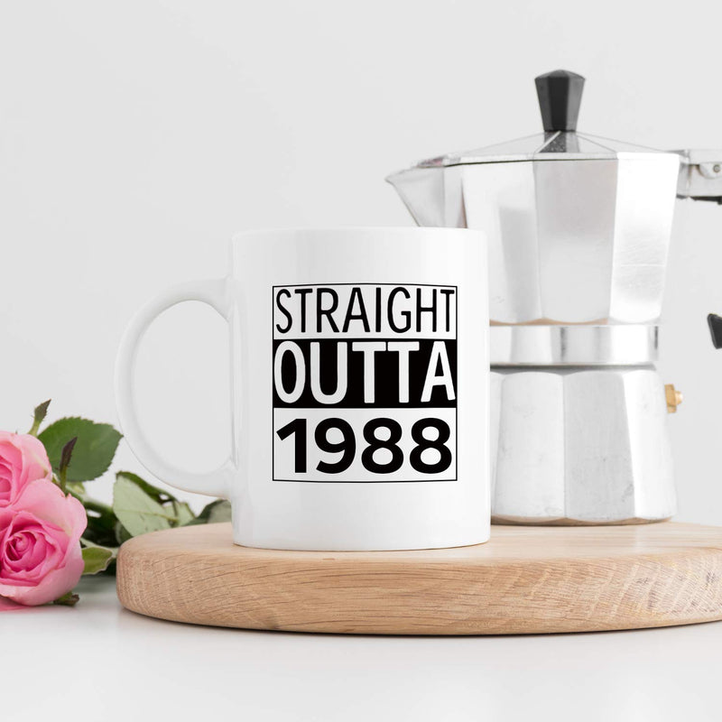31st Birthday Gifts for Women - 1988 Birthday Gifts for Women, 31 Years Old Birthday Gifts Coffee Mug for Mom, Wife, Friend, Sister, Her, Colleague, Coworker - 11oz