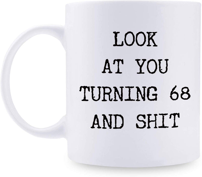 68th Birthday Gifts for Men - 1951 Birthday Gifts for Men, 68 Years Old Birthday Gifts Coffee Mug for Dad, Husband, Friend, Brother, Him, Colleague, Coworker - 11oz
