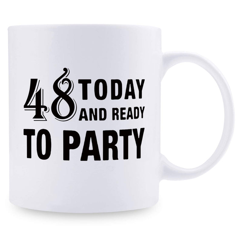 48th Birthday Gifts for Women - 1971 Birthday Gifts for Women, 48 Years Old Birthday Gifts Coffee Mug for Mom, Wife, Friend, Sister, Her, Colleague, Coworker - 11oz