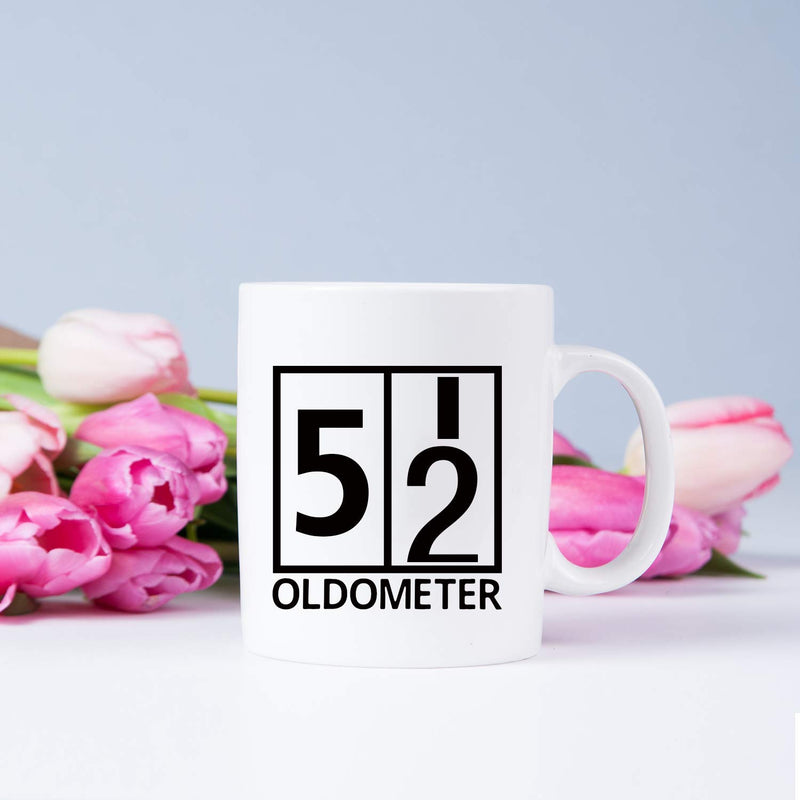 52nd Birthday Gifts for Men - 1967 Birthday Gifts for Men, 52 Years Old Birthday Gifts Coffee Mug for Dad, Husband, Friend, Brother, Him, Colleague, Coworker, Oldometer Mug- 11oz