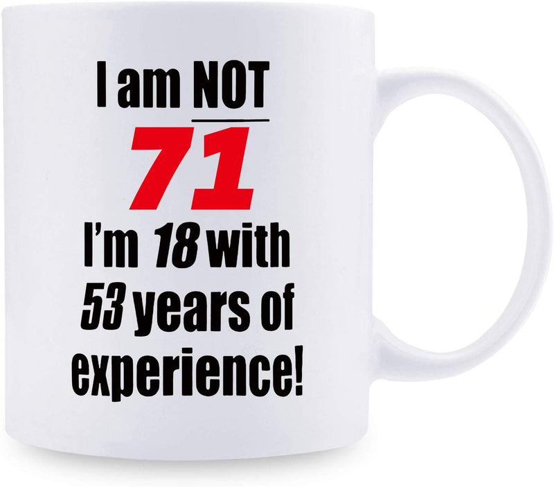 71st Birthday Gifts for Women - 1948 Birthday Gifts for Women, 71 Years Old Birthday Gifts Coffee Mug for Mom, Wife, Friend, Sister, Her, Colleague, Coworker - 11oz