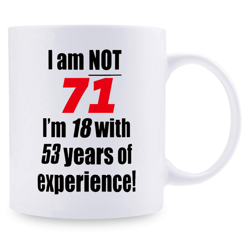 71st Birthday Gifts for Men - 1948 Birthday Gifts for Men, 71 Years Old Birthday Gifts Coffee Mug for Dad, Husband, Friend, Brother, Him, Colleague, Coworker - 11oz