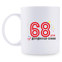 68th Birthday Gifts for Men - 1951 Birthday Gifts for Men, 68 Years Old Birthday Gifts Coffee Mug for Dad, Husband, Friend, Brother, Him, Colleague, Coworker - 11oz