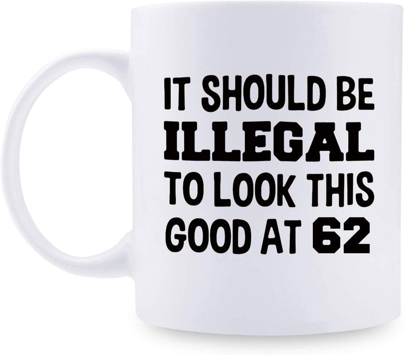 62nd Birthday Gifts for Women - 1957 Birthday Gifts for Women, 62 Years Old Birthday Gifts Coffee Mug for Mom, Wife, Friend, Sister, Her, Colleague, Coworker - 11oz