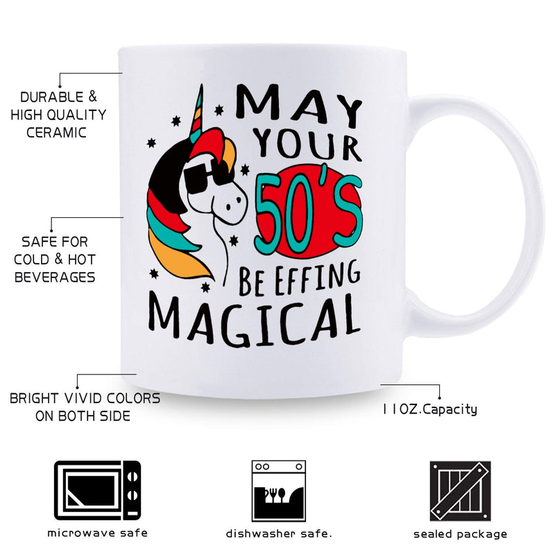 50th Birthday Gifts for Men - 1969 Birthday Gifts for Men, 50 Years Old Birthday Gifts Coffee Mug for Dad, Husband, Friend, Brother, Him, Colleague, Coworker - 11oz