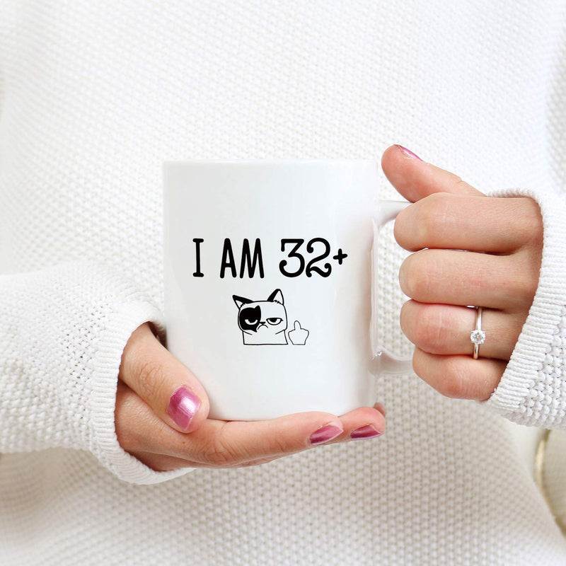 33rd Birthday Gifts for Women - 1986 Birthday Gifts for Women, 33 Years Old Birthday Gifts Coffee Mug for Mom, Wife, Friend, Sister, Her, Colleague, Coworker - 11oz