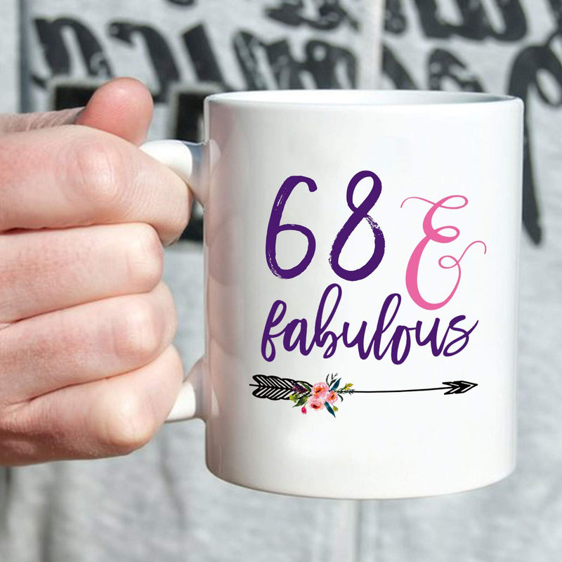 68th Birthday Gifts for Men - 1951 Birthday Gifts for Men, 68 Years Old Birthday Gifts Coffee Mug for Dad, Husband, Friend, Brother, Him, Colleague, Coworker - 11oz