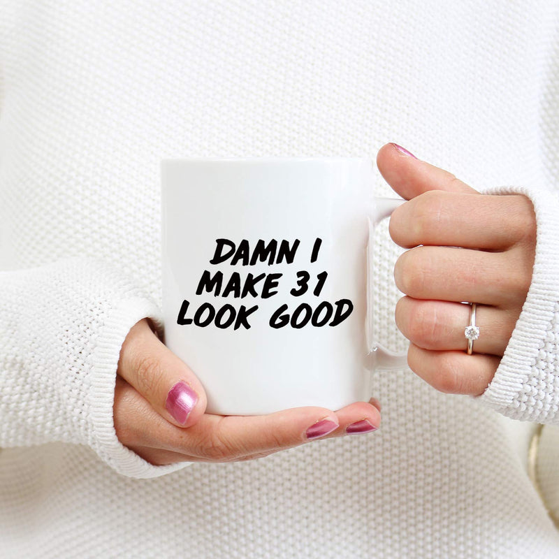31st Birthday Gifts for Women - 1988 Birthday Gifts for Women, 31 Years Old Birthday Gifts Coffee Mug for Mom, Wife, Friend, Sister, Her, Colleague, Coworker - 11oz