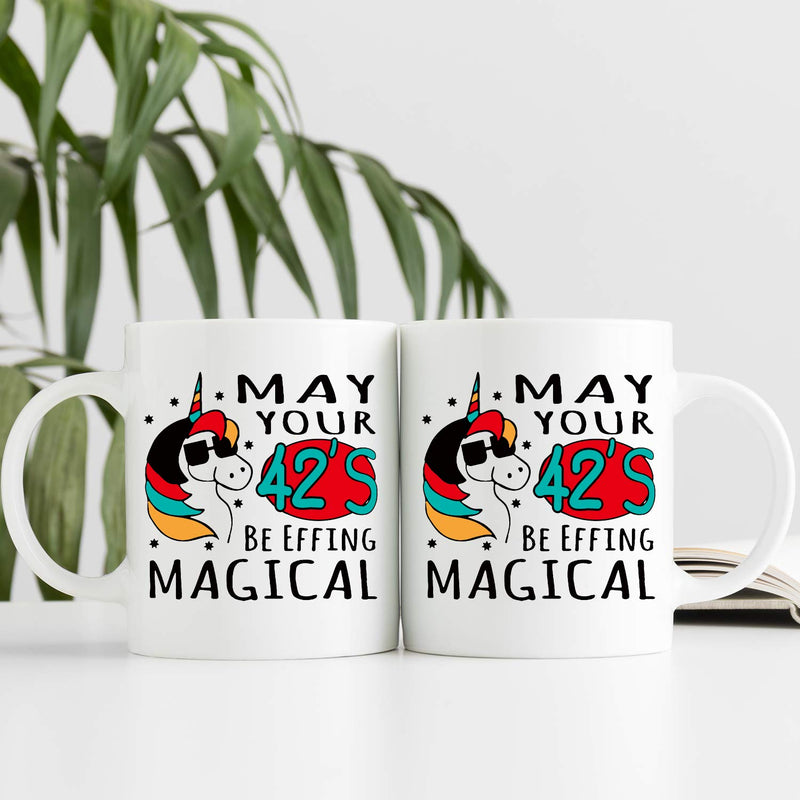 42nd Birthday Gifts for Men - 1977 Birthday Gifts for Men, 42 Years Old Birthday Gifts Coffee Mug for Dad, Husband, Friend, Brother, Him, Colleague, Coworker - 11oz