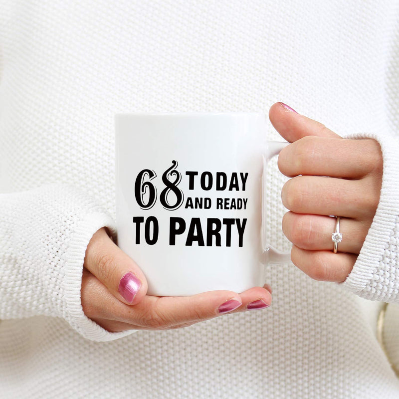 68th Birthday Gifts for Women - 1951 Birthday Gifts for Women, 68 Years Old Birthday Gifts Coffee Mug for Mom, Wife, Friend, Sister, Her, Colleague, Coworker - 11oz