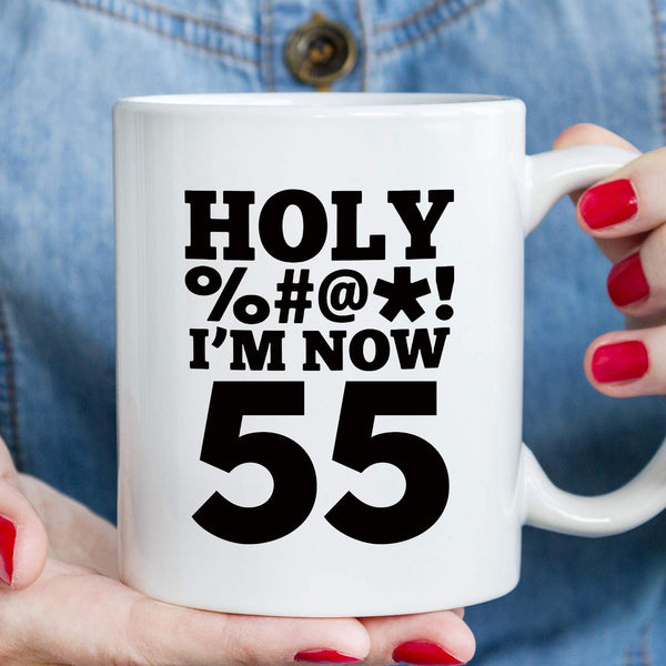55th Birthday Gifts for Men - 1964 Birthday Gifts for Men, 55 Years Old Birthday Gifts Coffee Mug for Dad, Husband, Friend, Brother, Him, Colleague, Coworker, HOLY MUG - 11oz