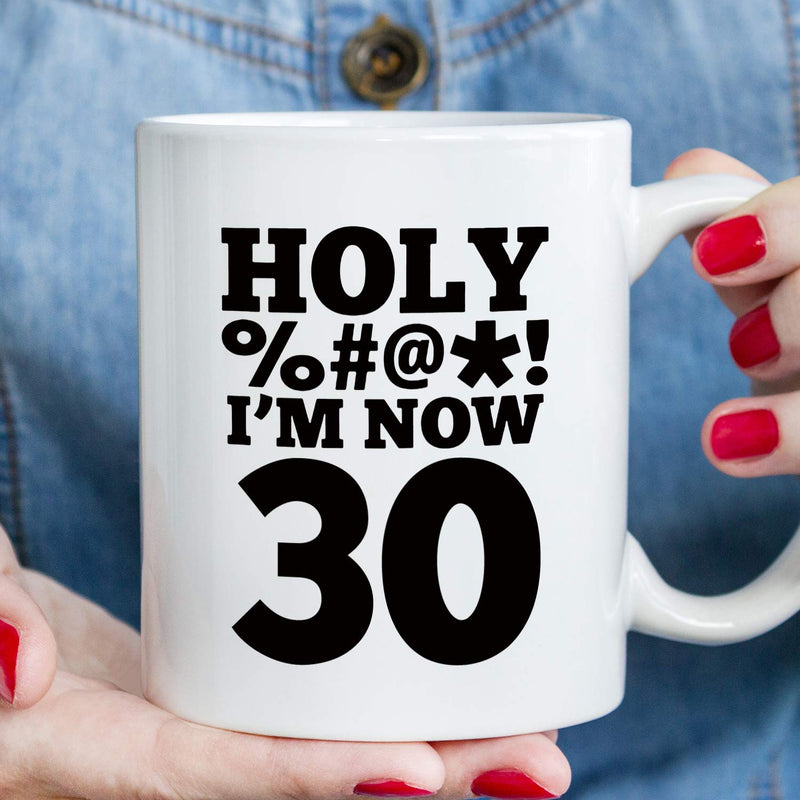 30th Birthday Gifts for Women - 1989 Birthday Gifts for Women, 30 Years Old Birthday Gifts Coffee Mug for Mom, Wife, Friend, Sister, Her, Colleague, Coworker, HOLY MUG- 11oz
