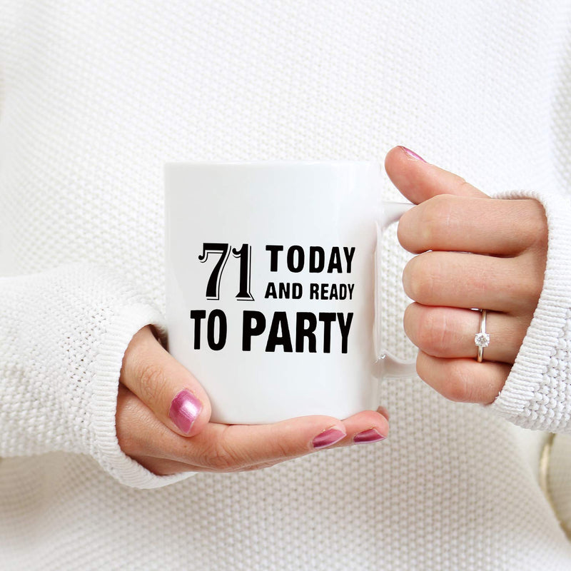 71st Birthday Gifts for Women - 1948 Birthday Gifts for Women, 71 Years Old Birthday Gifts Coffee Mug for Mom, Wife, Friend, Sister, Her, Colleague, Coworker - 11oz