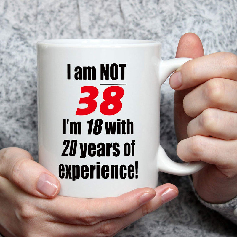 38th Birthday Gifts for Women - 1981 Birthday Gifts for Women, 38 Years Old Birthday Gifts Coffee Mug for Mom, Wife, Friend, Sister, Her, Colleague, Coworker - 11oz
