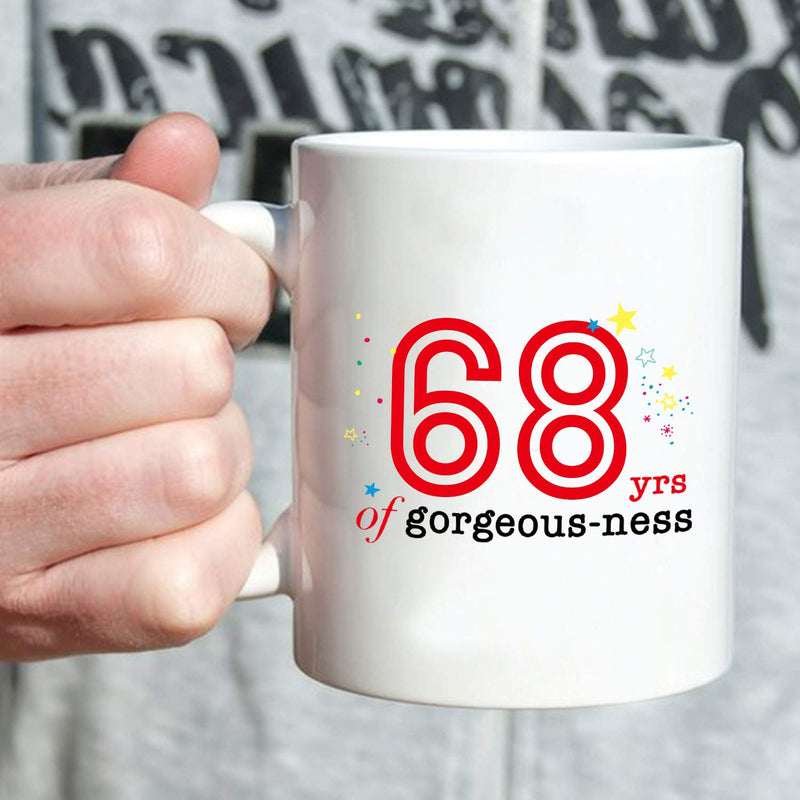 68th Birthday Gifts for Men - 1951 Birthday Gifts for Men, 68 Years Old Birthday Gifts Coffee Mug for Dad, Husband, Friend, Brother, Him, Colleague, Coworker - 11oz