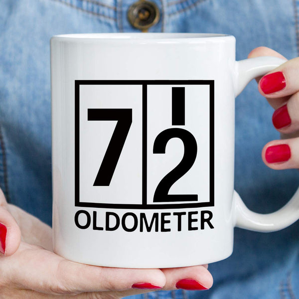 72nd Birthday Gifts for Women - 1947 Birthday Gifts for Women, 72 Years Old Birthday Gifts Coffee Mug for Mom, Wife, Friend, Sister, Her, Colleague, Coworker,Oldometer Mug - 11oz